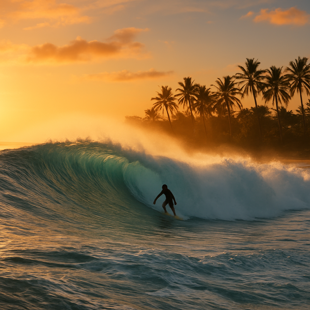 Canggu, Bali — Surf & sunsets